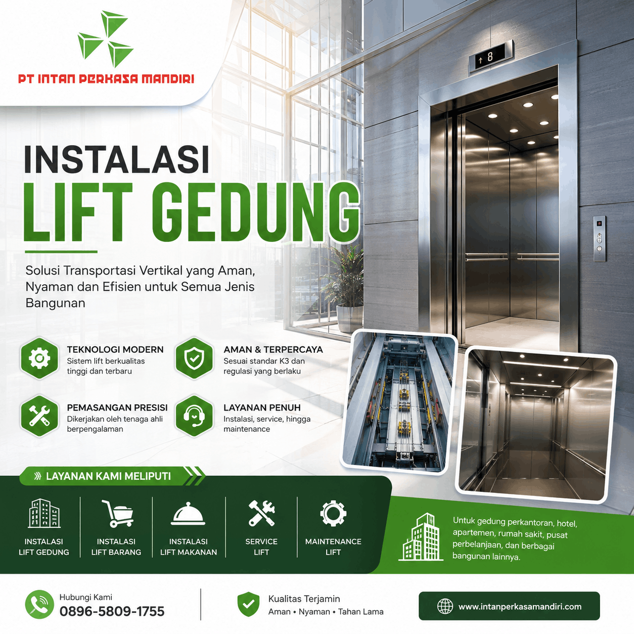 You are currently viewing Instalasi Lift Gedung Profesional